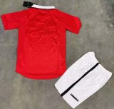 Retro Manchester United Home Kids Set 1:1 Quality Soccer Jersey  1999-2000