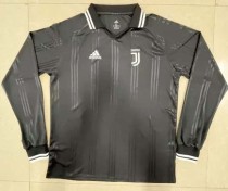 Retro Juventus Long Sleeve  1:1 Quality Soccer Jersey 