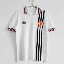 Retro Manchester United  Away 1:1 Quality Soccer Jersey  1975-1980