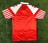 Denmark Home Fans 1:1 Quality Soccer Jersey  1992