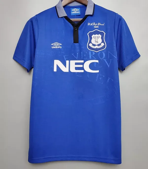 Retro Everton Home 1:1 Quality Soccer Jersey  1994-1995