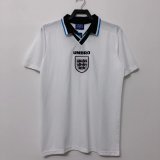 Retro England Home 1:1 Quality Soccer Jersey  1996