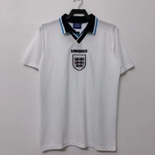 Retro England Home 1:1 Quality Soccer Jersey  1996
