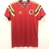 Retro Colombia Away Red 1:1 Quality Soccer Jersey 1990