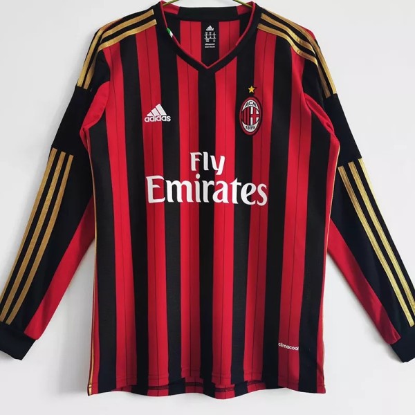 Retro AC Milan Home Long Sleeve 1:1 2013-2014