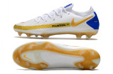 耐克 Phantom GT白蓝色防水全针织原装底FG足球鞋Nike Phantom GT Elite FG39-45