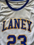 NBA Jordan high school #23 white shirt