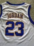 NBA Jordan high school #23 white shirt