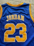 NBA Jordan high school # 23 blue shirt