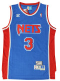 NBA Nets Petrovic #3  1:1  blue top Mesh Jersey