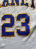 NBA Jordan high school #23 white shirt