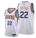 NBA New Suns #22 Ayton white