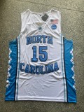 NBA North Carolina #15 white shirt