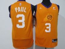 NBA New Suns #3 Paul orange