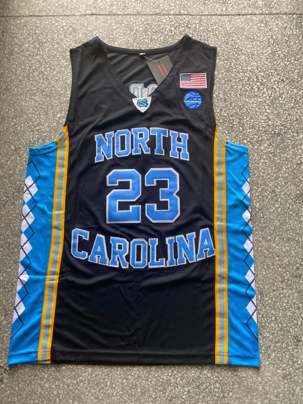 University of North Carolina #23 Black University Jersey