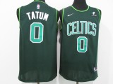 NBA  Celtics (21 new season) #0 Tatum award version dark green