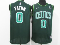 NBA  Celtics (21 new season) #0 Tatum award version dark green
