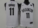 NBA Nets #11 Lrving award white