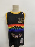 NBA Nuggets # 15 Anthony Snow mountain black top Mesh Jersey