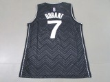 NBA 2021 Nets #7 Durant award black