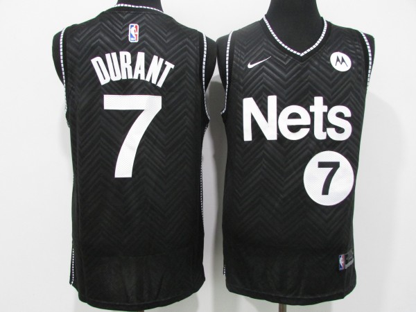 NBA 2021 Nets #7 Durant award black