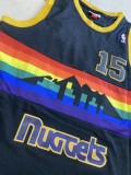 NBA Nuggets # 15 Anthony Snow mountain black top Mesh Jersey