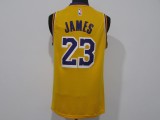 NBA Lakers #23 James yellow