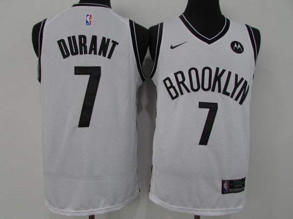NBA Nets #7 Durant award white