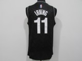 NBA 2021 Nets #11 Lrving award black