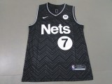 NBA 2021 Nets #7 Durant award black