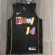 NBA Miami Heat HERRO #14 Black Top Quality Hot Pressing