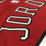 NBA Bulls Jordan #23 Red Top Quality Hot Pressing