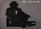 NAB NETS Black Hoodie Jacket Tracksuit