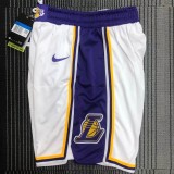 NBA Lakers White Top Quality Pants