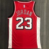 NBA Bulls Jordan #23 Red Top Quality Hot Pressing