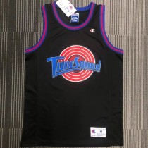 NBA BULLS  Jordan #23 Tune Squad Black Top Quality Hot Pressing