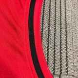 NBA Trail Blazers ANTHONY #00 Jordan Red Top Quality Hot Pressing