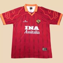 Retro Roma Home 1:1 Quality Soccer Jersey  1999-2000