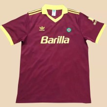 Retro Roma Home 1:1 Quality Soccer Jersey  1991-1992