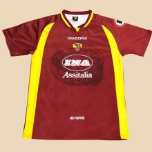 Retro Roma Home 1:1 Quality Soccer Jersey  1997-1998