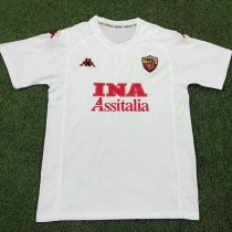 Retro Roma Away 1:1 Quality Soccer Jersey  2000-2001