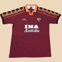 Retro Roma Home 1:1 Quality Soccer Jersey  1998-1999