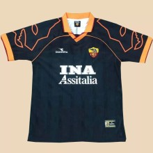 Retro Roma Away 1:1 Quality Soccer Jersey  1999-2000