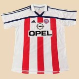 Retro Bayern Munich Away 1:1 Quality Soccer Jersey   2000-2001