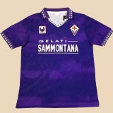 Retro Fiorentina Home Fans 1:1 Quality Soccer Jersey  1994-1995