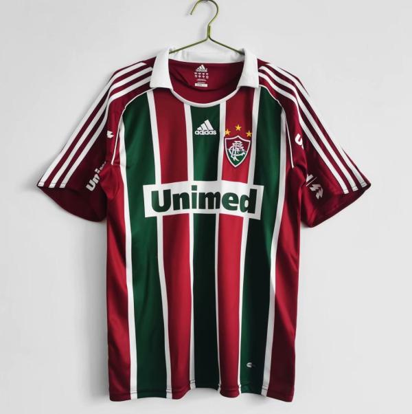 Retro Fluminense Home  1:1 Quality Soccer Jersey   2008-2009