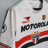 Retro Sao Paulo Home 1:1 Quality Soccer Jersey  1999-2000