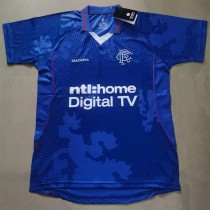 Retro  Rangers Home  1:1 Quality Soccer Jersey  2002-2003