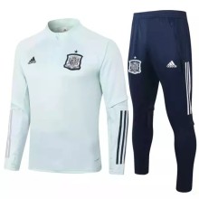 Spain Light Green Half Pull Sweater Tracksuit 2020