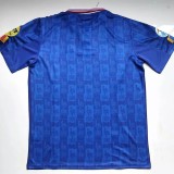 Retro France Home 1:1 Quality Soccer Jersey  1996